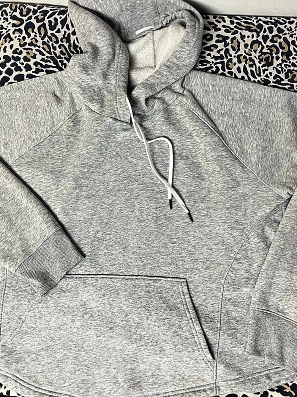 TEK GEAR Ultrasoft Fleece Gray Hoodie XXL Like New